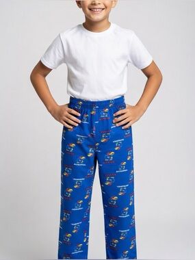 Kids KU Jayhawks PJ Pants Size 8